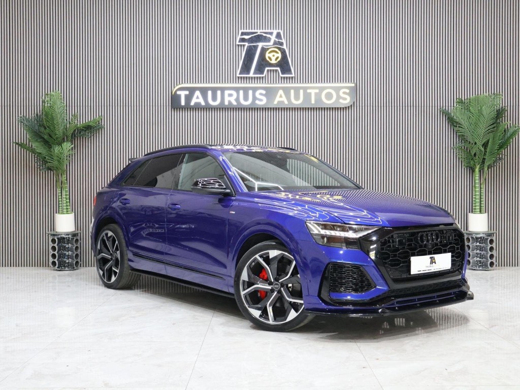 SOLD - Used AUDI Q8 2021 Blue in Colsterworth, Lincolnshire | Taurus Autos